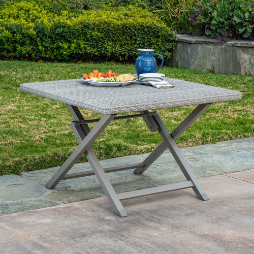 Folding Spector Fliptop Outdoor Dining Table 